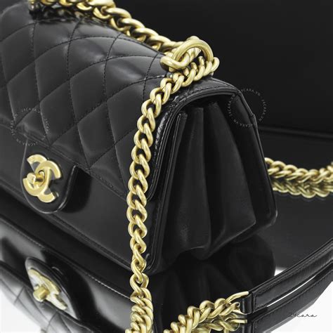 chanel bag with gold hardware